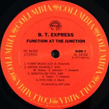 CD B.T. Express: Function At The Function + 1