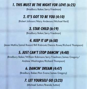 CD B.T. Express: Keep It Up