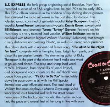 CD B.T. Express: Keep It Up