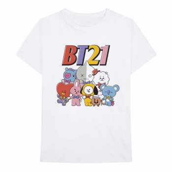 Merch Bt21: Tričko Colourful Squad  S
