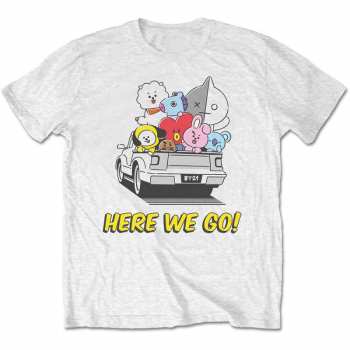 Merch Bt21: Tričko Here We Go 