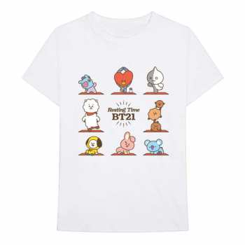 Merch Bt21: Tričko Resting Time 