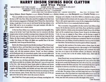 2CD Buck Clayton: All-Star Groups, Three Classic Albums Plus