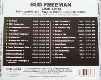 CD Bud Freeman: The Alternative Takes In Chronological Order (1935 - 1945)
