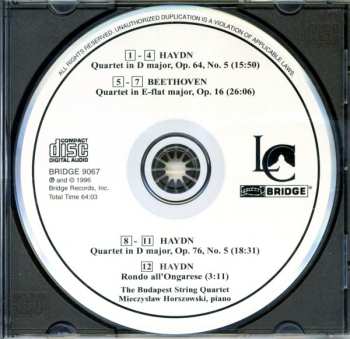 CD Budapest String Quartet: Haydn / Beethoven