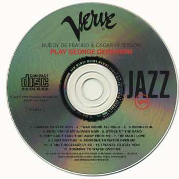 CD Oscar Peterson: Play George Gershwin 