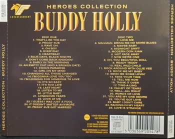 2CD Buddy Holly: Heroes Collection - 50 Classic Tracks