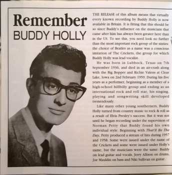 CD Buddy Holly: That'll Be The Day / Remember