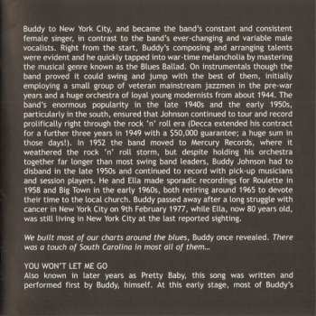 CD Buddy Johnson: Buddy Johnson Featuring Ella Johnson Jukebox Hits 1940-1951
