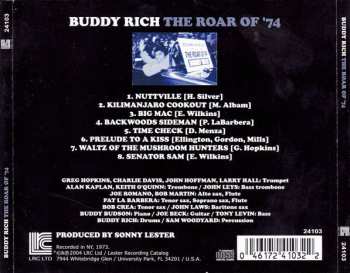 CD Buddy Rich: The Roar Of '74