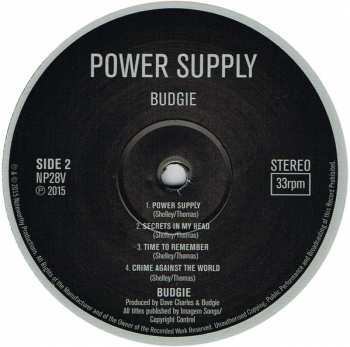 LP Budgie: Power Supply