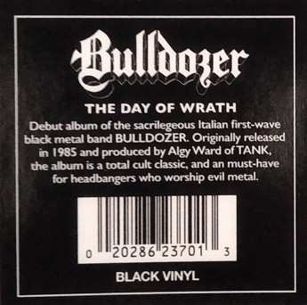 LP Bulldozer: The Day of Wrath LTD | CLR
