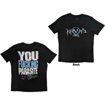 Merch Bullet For My Valentine: Bullet For My Valentine Unisex T-shirt: Parasite (back Print) (small) S