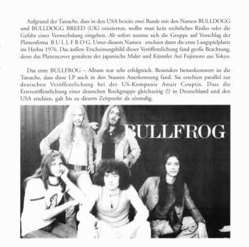 CD Bullfrog: High In Spirits