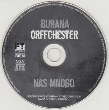 CD Burana Orffchester: Nas Mnogo