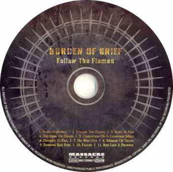 2CD Burden Of Grief: Follow The Flames LTD