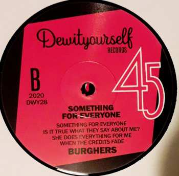 LP Burghers: Something for Everyone LTD