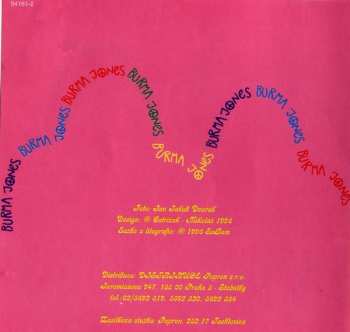 CD Burma Jones: Samba V Kapkách Deště - Best Of