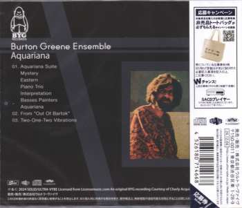 CD Burton Greene Ensemble: Aquariana LTD
