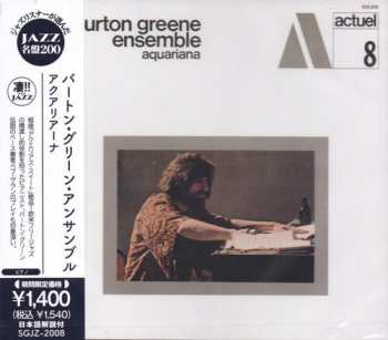 CD Burton Greene Ensemble: Aquariana LTD