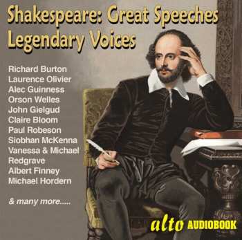 Album Burton,richard / Olivier,laaurence / Welles,orson: Great Shakespeare Speeches: Legendary Voices