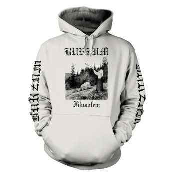 Merch Burzum: Mikina S Kapucňou Filosofem 3 2018 (white)