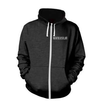 Merch Burzum: Mikina so zipsom Aske (lightweight Heather)