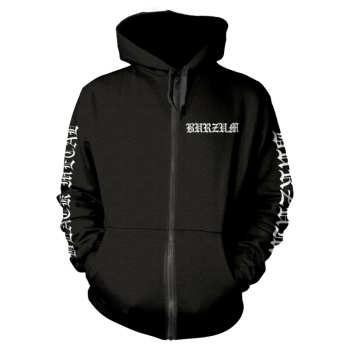 Merch Burzum: Mikina so zipsom Black Metal