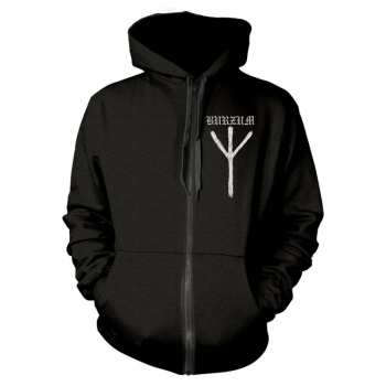 Merch Burzum: Mikina so zipsom Rune