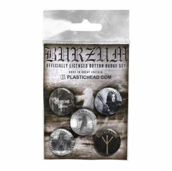 Merch Burzum: Súprava Odznakov Burzum Button Badge Set 2