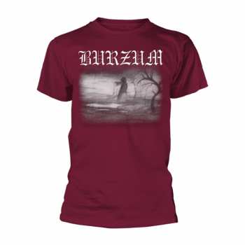 Merch Burzum: Tričko Aske 2013 (maroon)