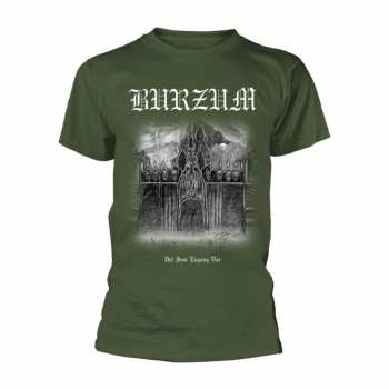 Merch Burzum: Tričko Det Som Engang Var (green)