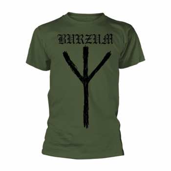Merch Burzum: Tričko Rune (green)