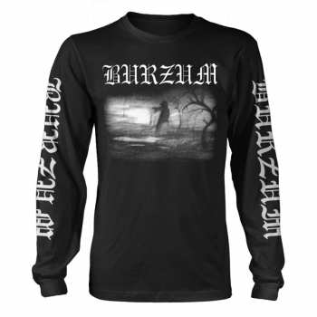 Merch Burzum: Tričko S Dlouhým Rukávem Aske 2013 S