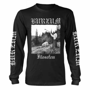 Merch Burzum: Tričko s dlhým rukávom Filosofem 2018
