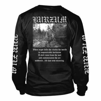 Merch Burzum: Tričko S Dlouhým Rukávem Filosofem 2018 S