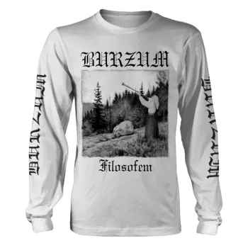 Tričko s dlhým rukávom Filosofem 2018 (white)