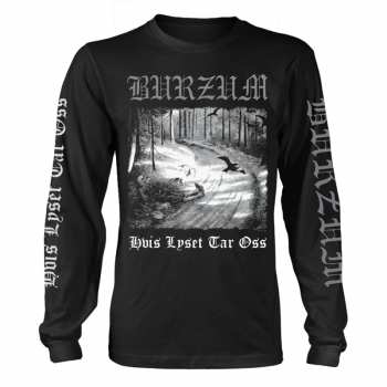 Merch Burzum: Tričko s dlhým rukávom Hvis Lyset Tar Oss