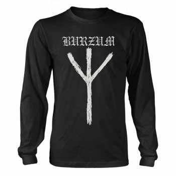 Merch Burzum: Tričko S Dlouhým Rukávem Rune S
