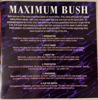 CD Bush: Maximum Bush (The Unauthorised Biography Of Bush)
