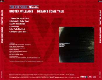 CD Buster Williams: Dreams Come True LTD