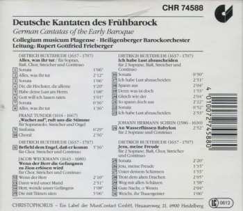 CD Dieterich Buxtehude: Deutsche Kantaten Des Frühbarock (German Cantatas Of The Early Baroque)