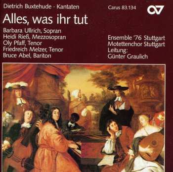 Album Buxtehude / Ullrich / Riess / Pfaff / Graulich: Cantatas