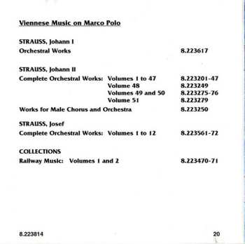 CD Carl Michael Ziehrer: Selected Dances And Marches Vol. 1