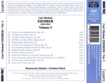 CD Carl Michael Ziehrer: Selected Dances And Marches, Vol. 3