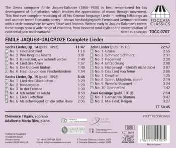 CD Adalberto Maria Riva: Complete Lieder