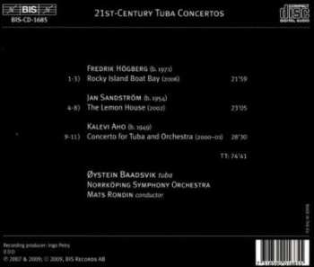 CD Norrköping Symphony Orchestra: 21st-Century Tuba Concertos