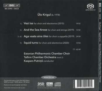 SACD Ülo Krigul: liquid turns