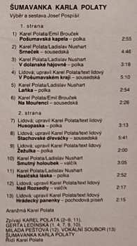 LP Šumavanka: Šumavanka Karla Polaty