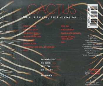 2CD Cactus: Fully Unleashed / The Live Gigs Vol. II